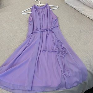 Pink blush maternity dress